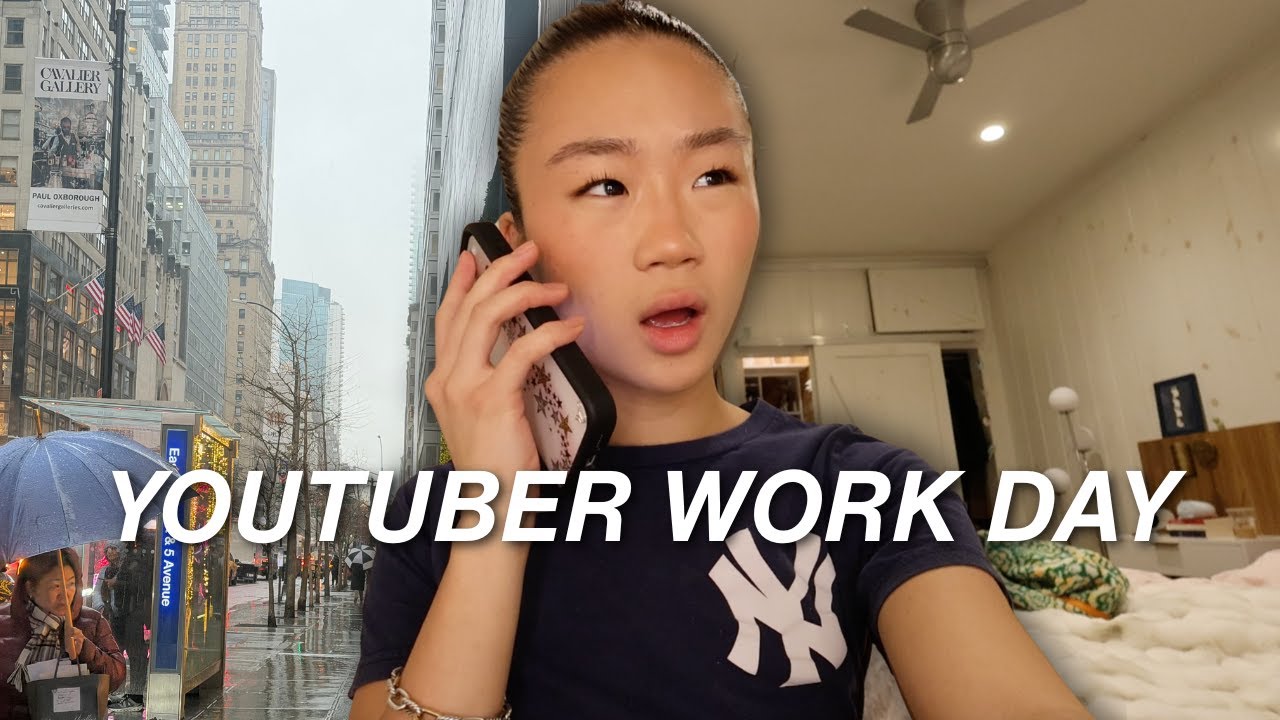 A Day in the Life of a YouTuber 🎥