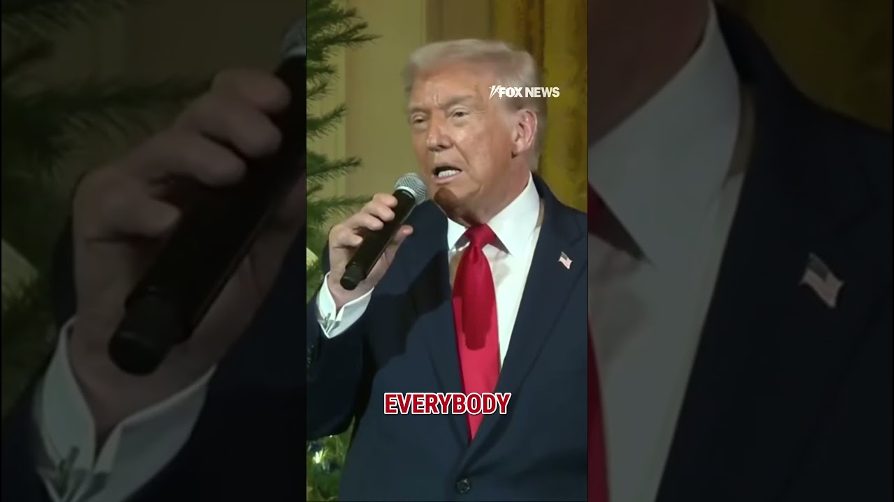 Trump Jokes About First Lady's Reaction to Christmas Plans π