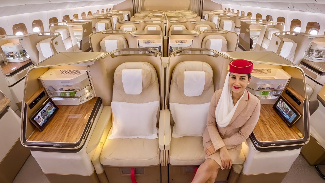 Emirates Boeing 777 New Business Class ✈️ Brussels to Dubai