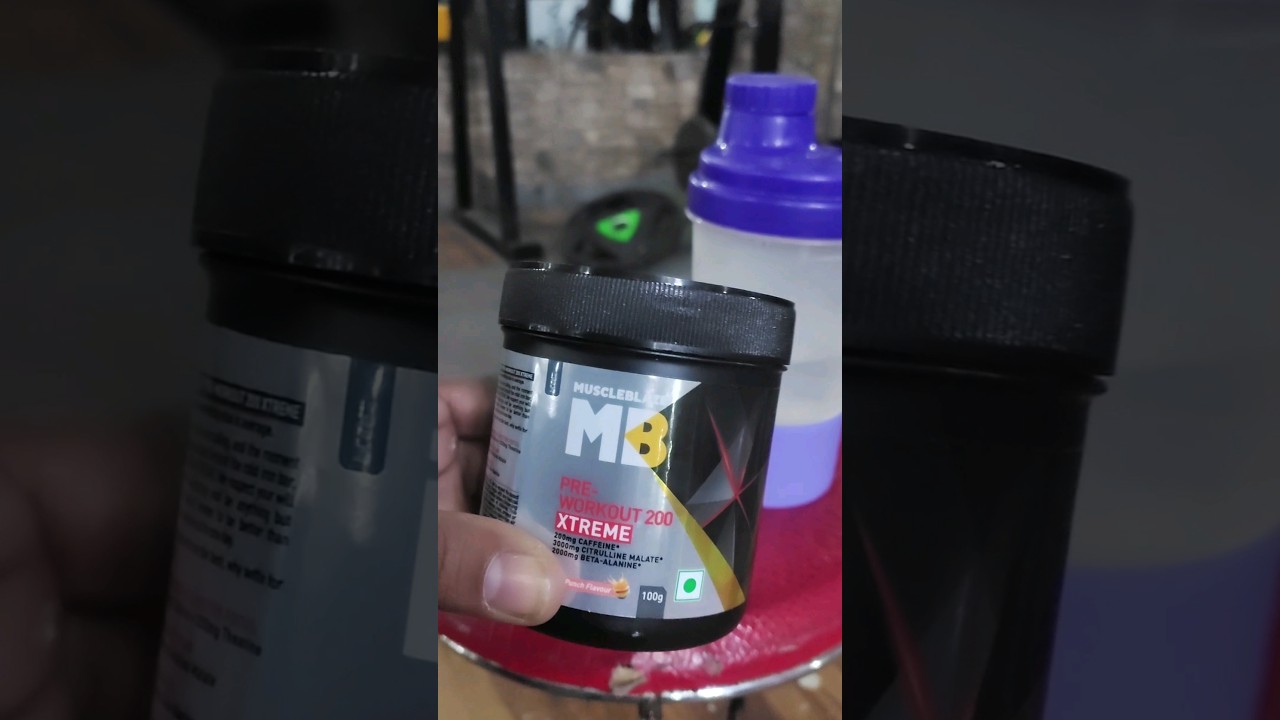 MB Pre-workout 200 XTREME Review 💪 #shorts