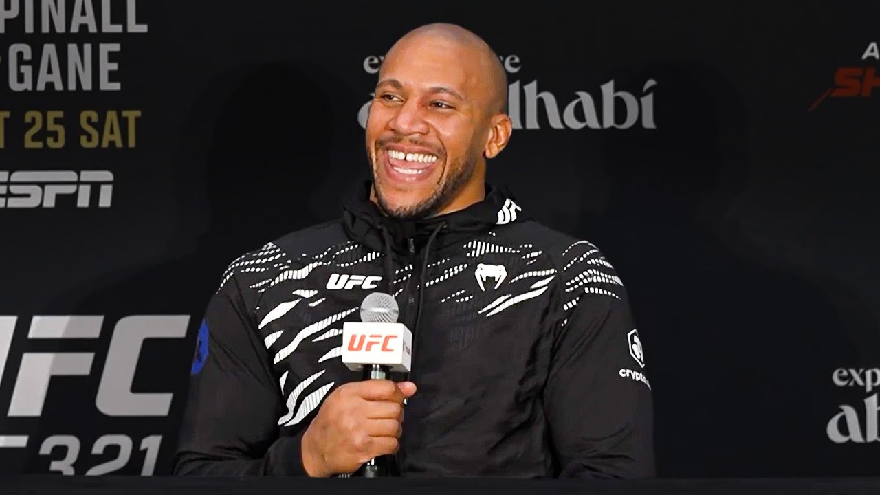 Ciryl Gane Addresses Media After UFC 321 Fight 🥊