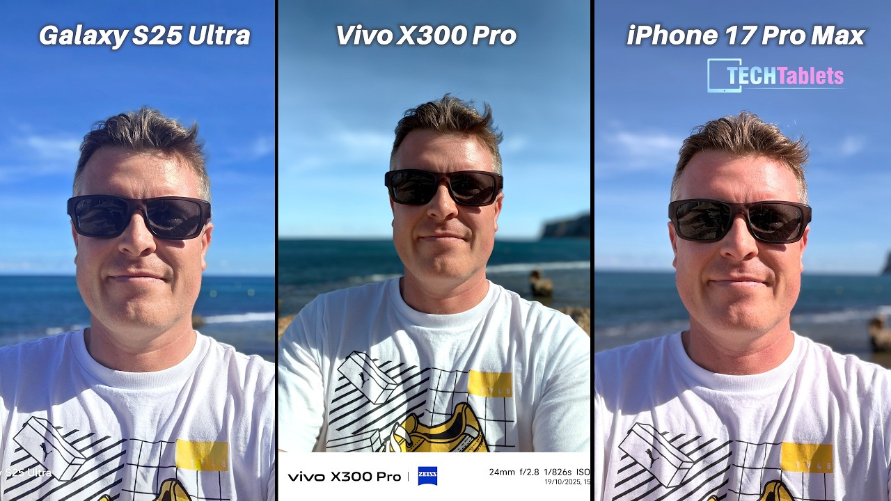 Vivo X300 Pro vs Galaxy S25 Ultra & iPhone 17 Pro Max 📸