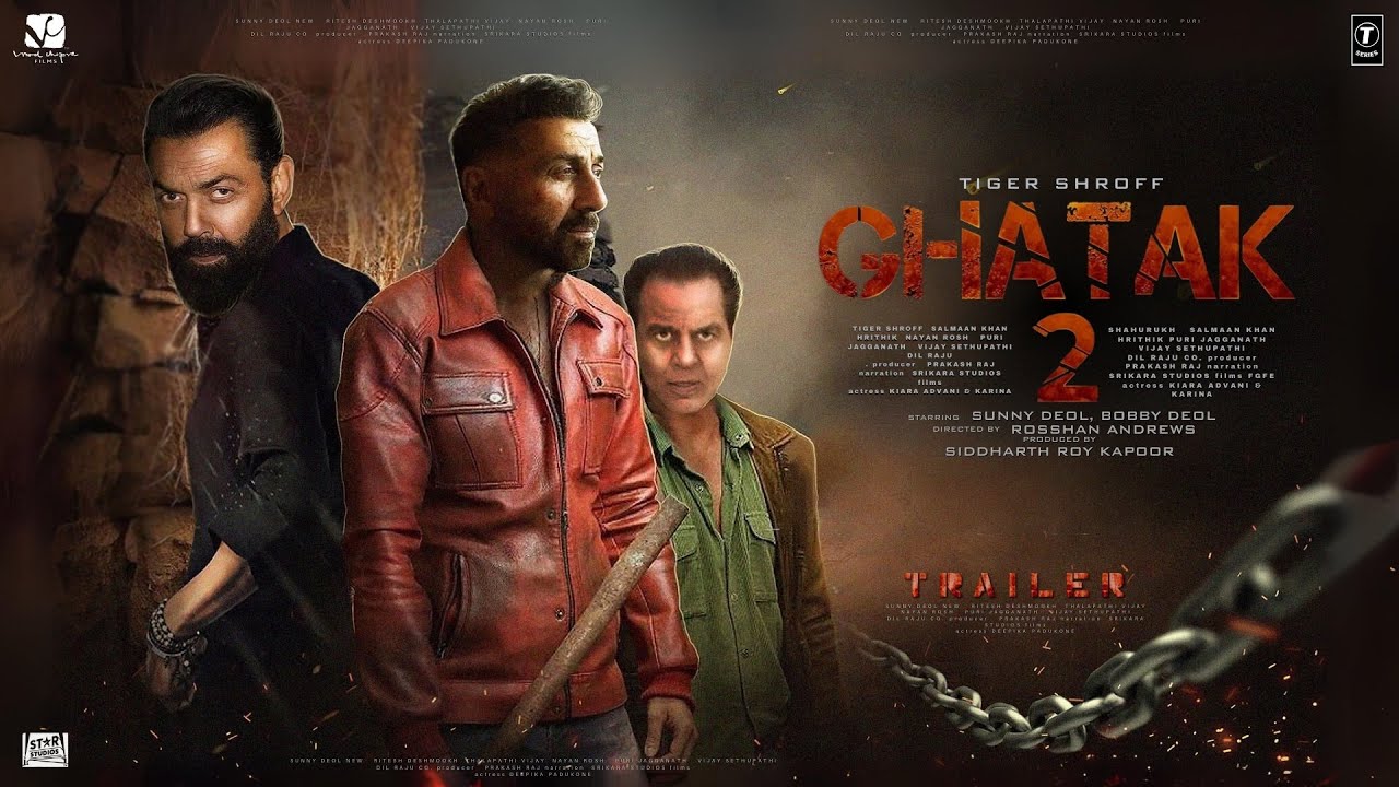 Ghatak 2: Returns - Official Trailer | Sunny Deol, Dharmendra, Bobby Deol, Raveena Tandon | Releasing on 25th
