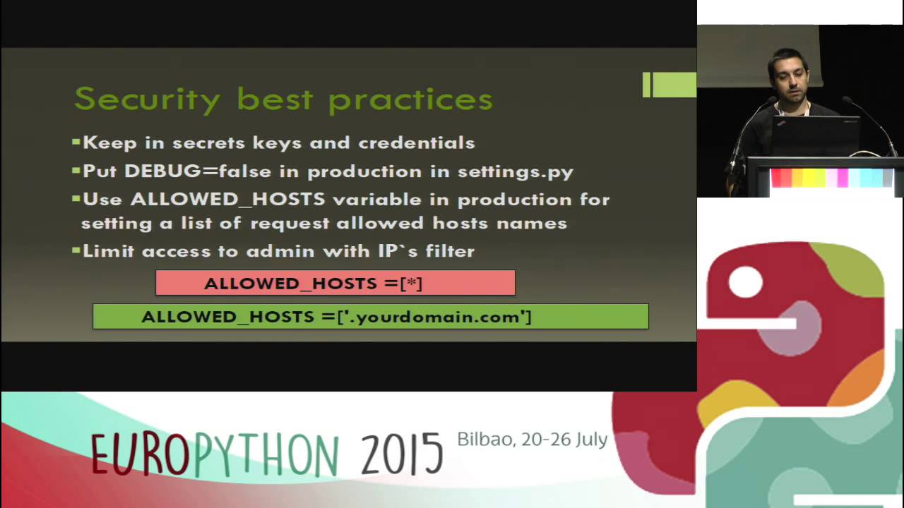 Master Python Security & Cryptography with Jose Ortega at EuroPython 2015 🔐