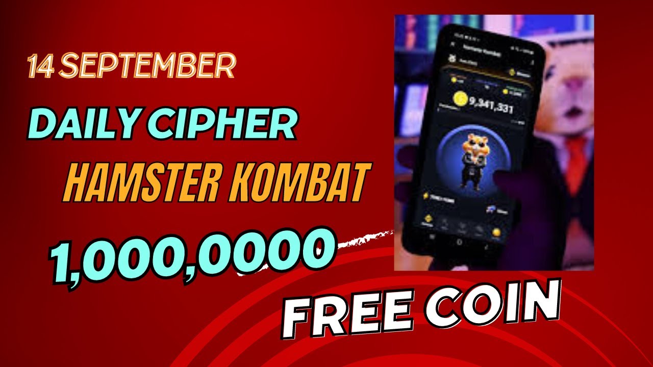 Decode Today's Morse Cipher in Hamster Kombat! 🐹 - September 14, 2024