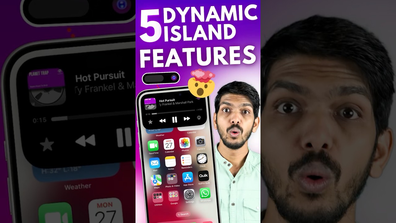Top 5 Dynamic Island Features That Will Shock You 😱😳🔥