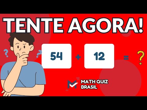 QUIZ DE MATEMÁTICA 🧠 ADIÇÃO, SUBTRAÇÃO, DIVISÃO E MULTIPLICAÇÃO | 15 DESAFIOS DE MATÉMATICA