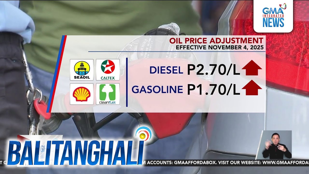 Oil Price Adjustment Starts Nov 4, 2025 🛢️