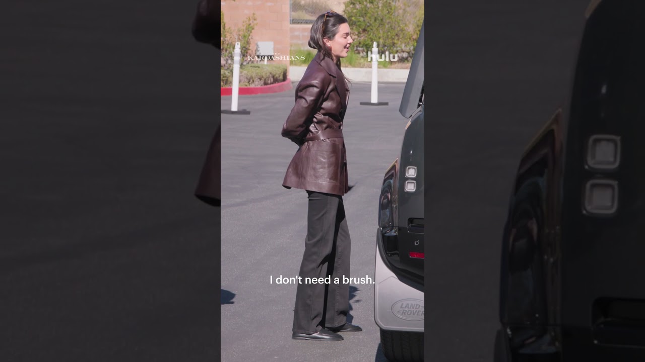 Kendall's Messy Hair Is a Vibe ✨ | The Kardashians on Hulu