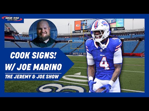 Joe Marino Reacts to James Cook Contract | The Jeremy and Joe Show