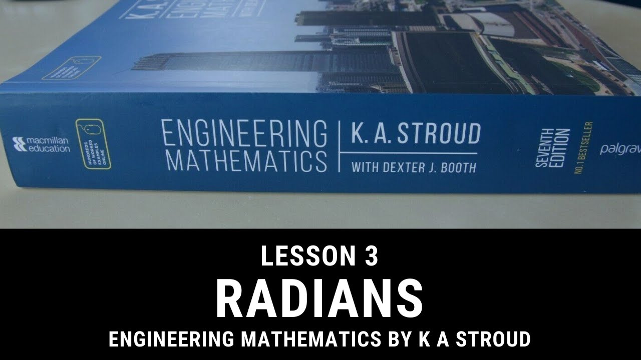 L3 Master Radians to Degrees Conversion | Engineering Maths with K. Stroud 📐