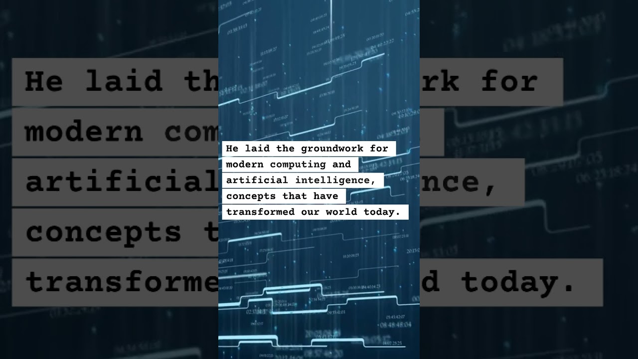 Alan Turing: The Brilliant Mathematician Who Changed History 🧠