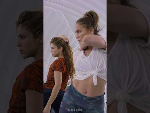 Jennifer Lopez & Shakira Rehearsing #JLo #Shorts