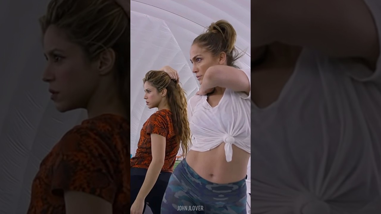 Jennifer Lopez & Shakira Rehearse for an Epic Performance 🎤