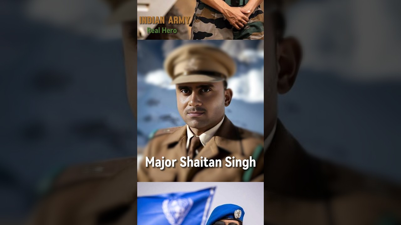 Heroic Major Shaitan Singh at Rezang La 🇮🇳