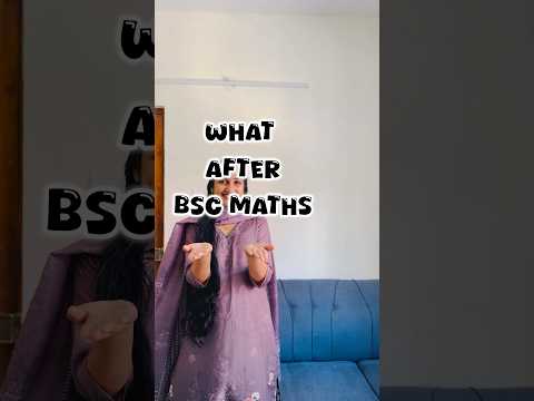What After BSc Maths📚|Career Selection #shorts #maths #trending #career #phd #banking #psc #tips