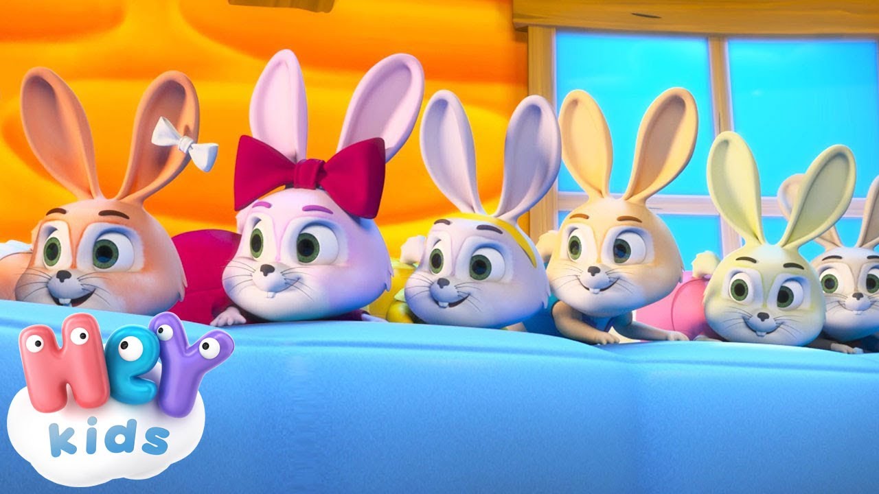 10 Зайчики учат считать до 10 🐰