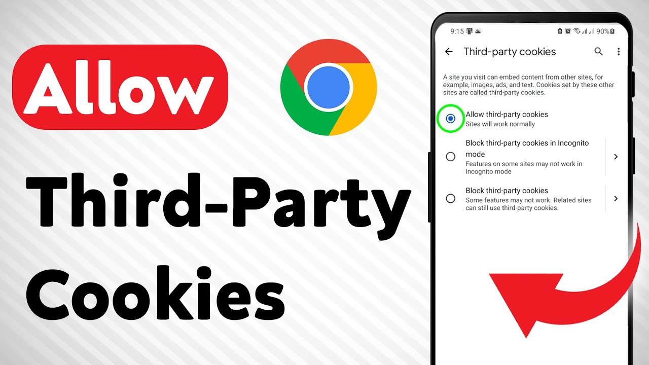 Enable Third-Party Cookies in Chrome 🔧