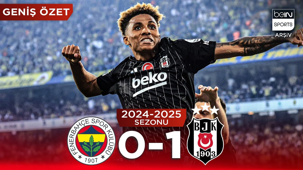 Fenerbahçe - Beşiktaş Derbisi: Beşiktaş 1-0 Galip 💥 | Süper Lig 34. Hafta Özeti