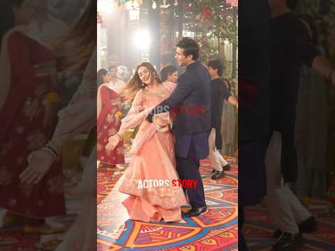 Hiba & Feroz dance together in Main Zameen tu asman #hibabukhari #ferozekhan #love #drama #viral