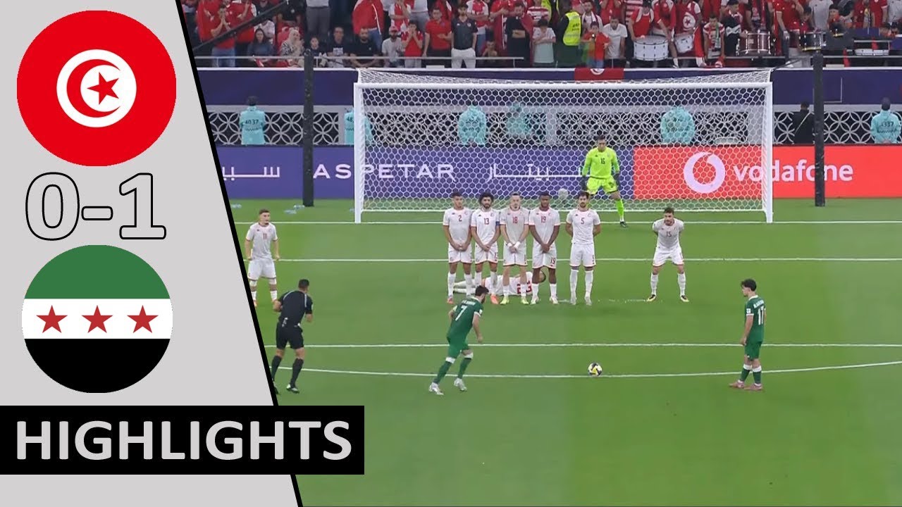 Tunisia vs Syria 0-1 Highlights & Goals ๐น๐ณ๐ธ๐พ