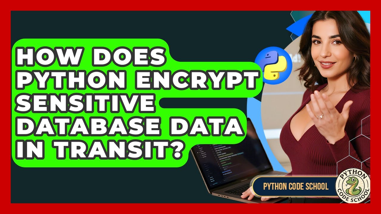 How Python Secures Data in Transit During Database Communication