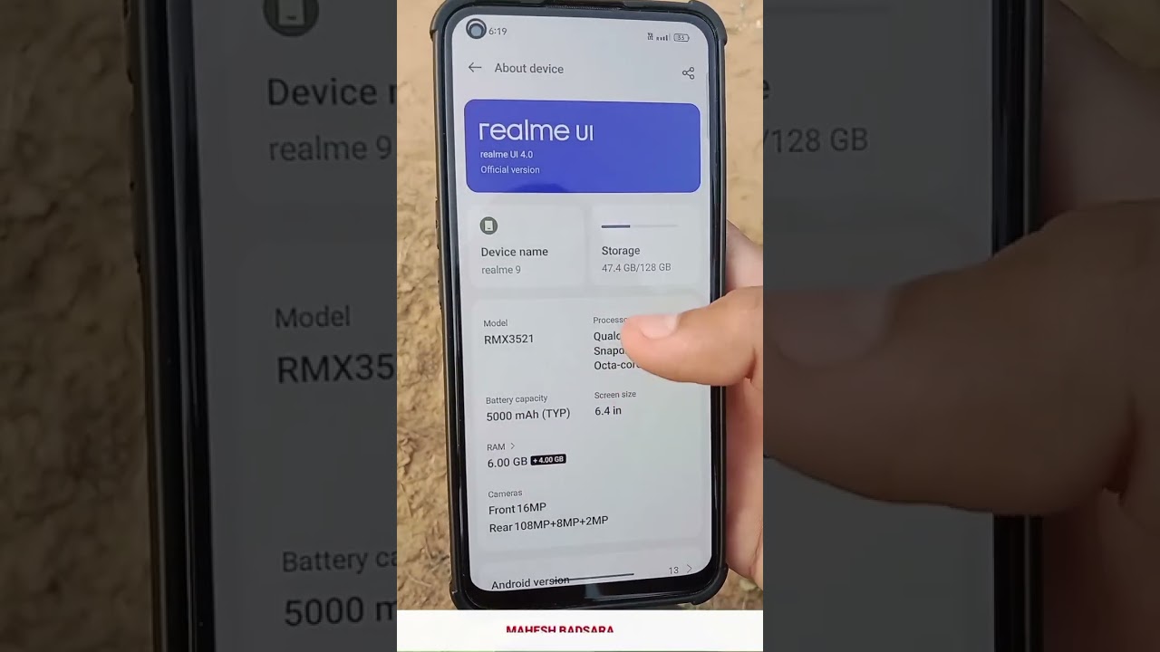 Realme 9 4G Latest Update! 🚀 | Mahesh Jat #Shorts