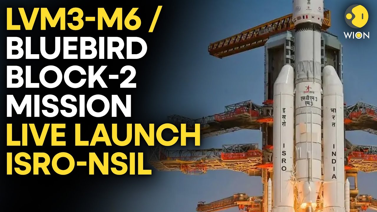 ISRO Launches AST SpaceMobile Satellite 🚀