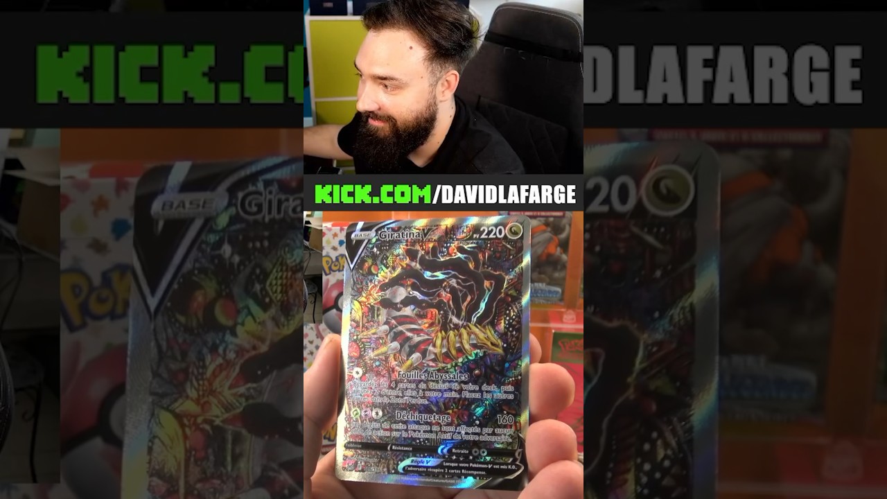 J’OUVRE LA CARTE POKÉMON LA PLUS RARE DE FRANCE