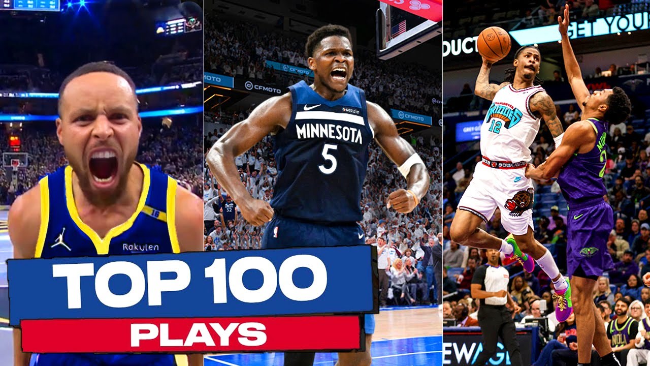 Top 100 Plays of the 2025 NBA Season