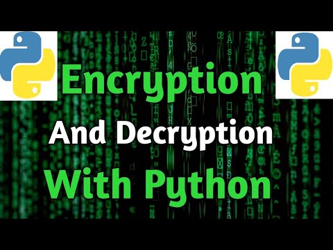 Cryptography | Encryption And Decryption With Python