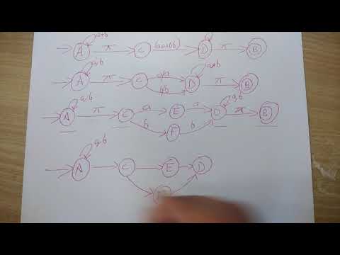 Regular Expression to Finite Automata | Conversion ,NFA TO DFA | DFA TABLE |automata nfa |Example