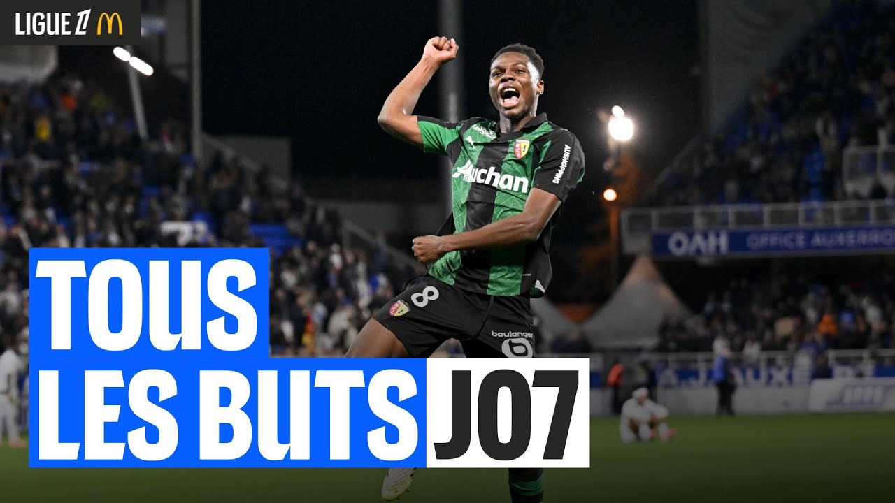 Tous les buts de la 7ème journée de Ligue 1 McDonald's ⚽