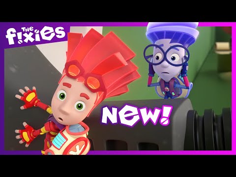 BRAND NEW | The Transformer - The Fixies | Fire saves the day when the transformer overheats! 🔥