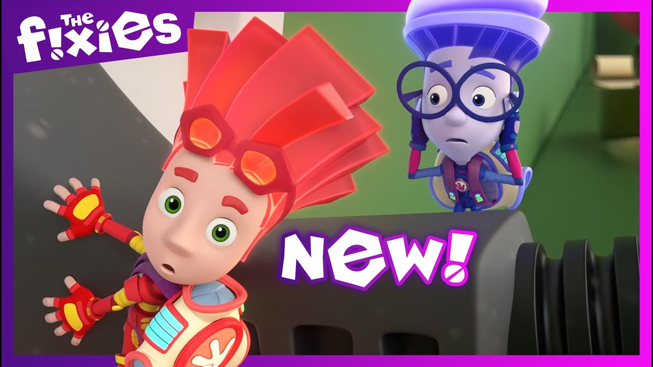 The Transformer - The Fixies | Fire Overheats a Transformer at the Museum