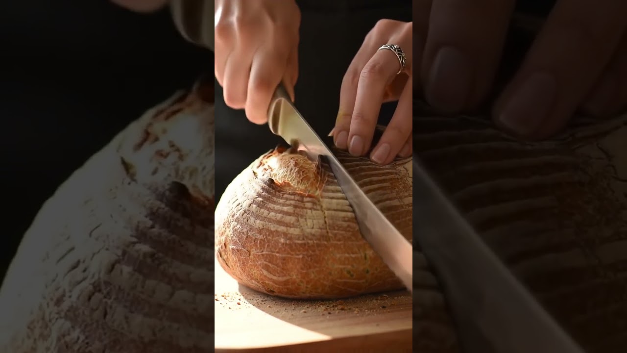 ASMR Bread Cutting 🍞 | Satisfying & Artistic