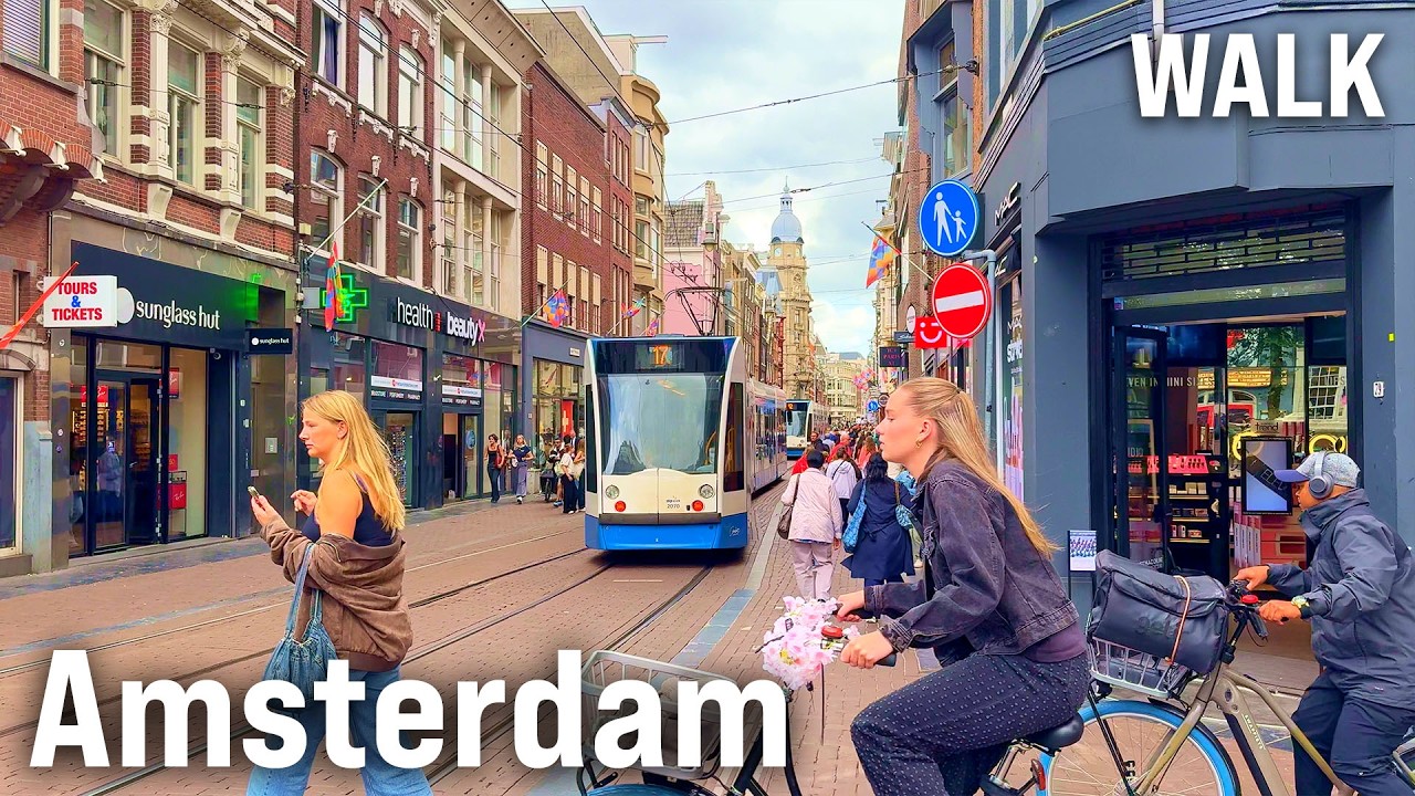 Amsterdam Walking Tour 2025 | Dutch Canals & City 🇳🇱