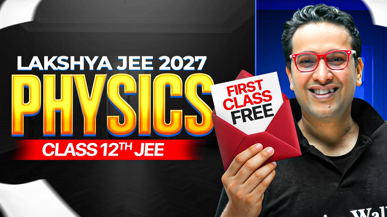 Physics 1st Class by Saleem Sir | Lakshya JEE 2027 🔥