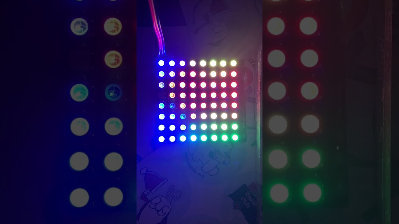 WS2812 8x8 RGB LED Matrix for Arduino