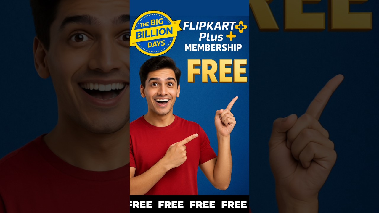 Flipkart Plus Membership kaise bane 🔥 Flipkart early access pass 2025 #shorts