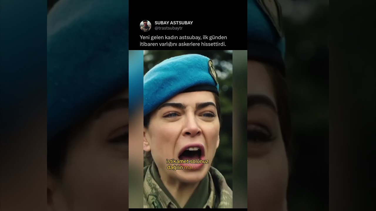 Yeni Kadın Astsubay Görevde 🎖️