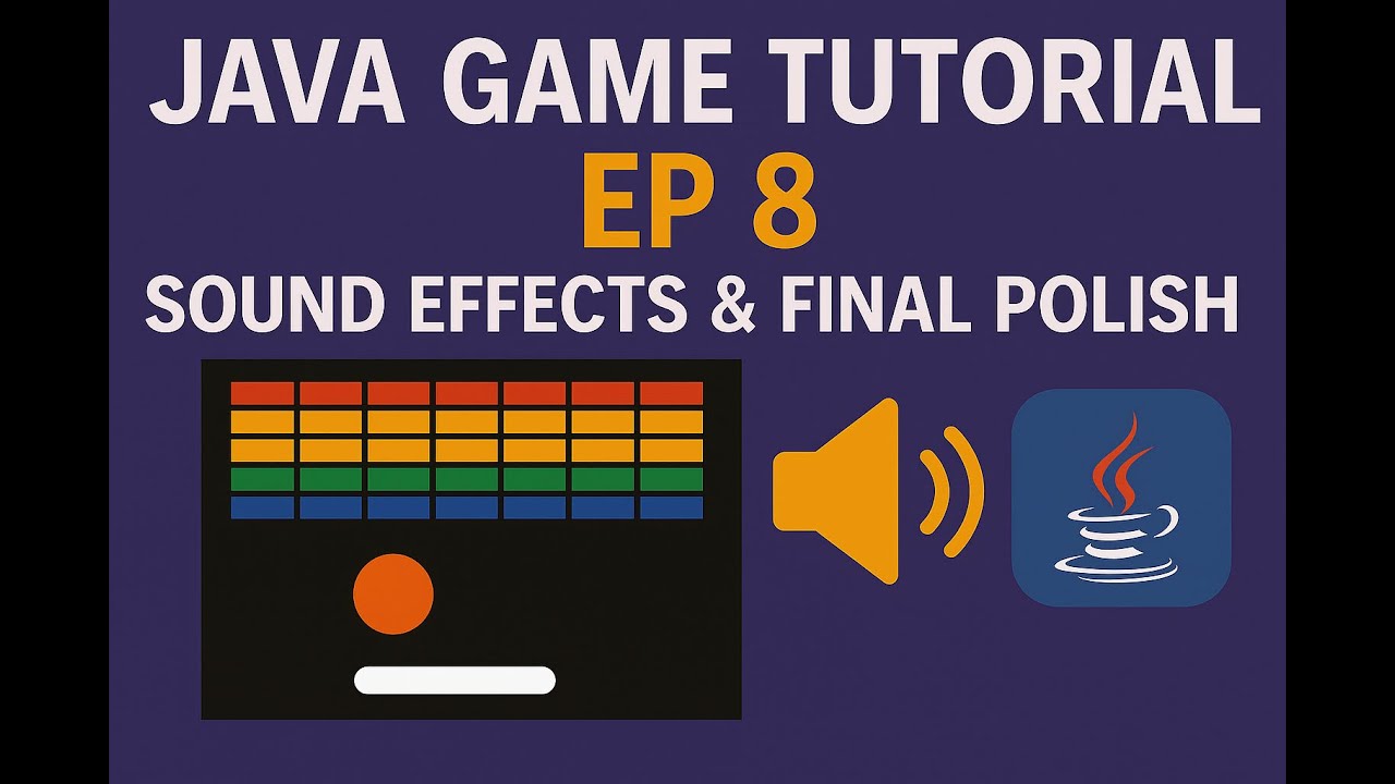 Java Brick Breaker Game: Sound Effects & Polish 🎮