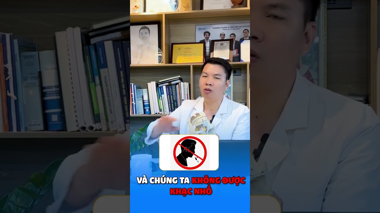 Sau Khi Nhổ Răng Cần Lưu Ý Điều Gì #shorts