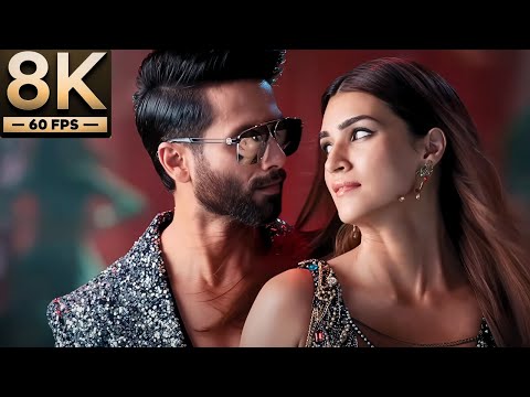 8K Remastered - Teri Baaton Mein Aisa Uljha Jiya Title Track | Kriti Sanon, Shahid Kapoor