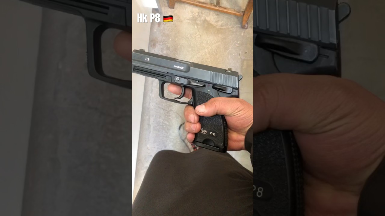German HK P8 Pistol π©πͺ