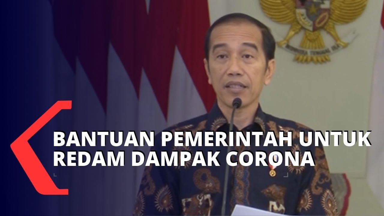 Jokowi Rilis Stimulus untuk Atasi Dampak Ekonomi COVID-19