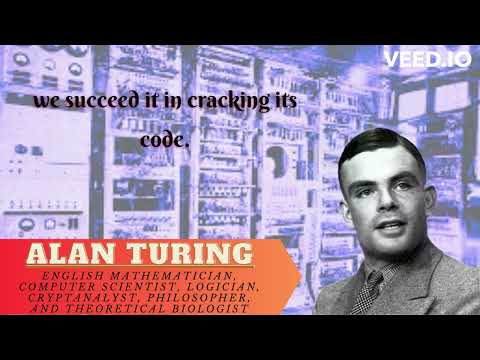 Alan Turing: Breaking Codes, AI Pioneer, and Computing Visionary #viral #LGBTQ+ #ai #cryptography