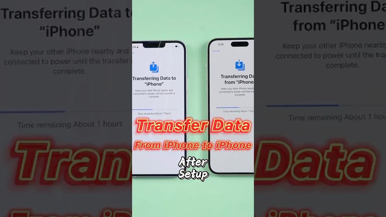 Quick iPhone Data Transfer After Setup 📱