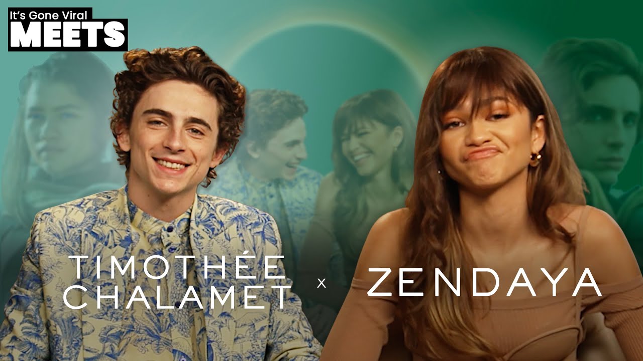 Timothée Chalamet & Zendaya Go Deep in Dune Interview 🎬
