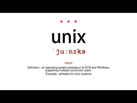 How to Pronounce Unix in American Accent